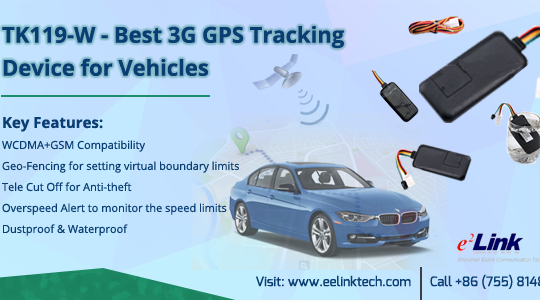 TK119-W: How 3G GPS Trackers are Useful for Monitoring your Fleet
