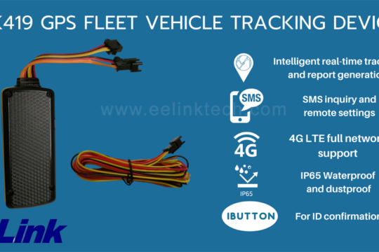 TK419 Smart Fleet Management Solution with the ibutton reader and i-button tags