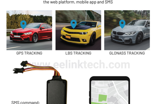 GPS Car Tracker Device Locator Real-Time Remote Control Anti-Theft Hidden