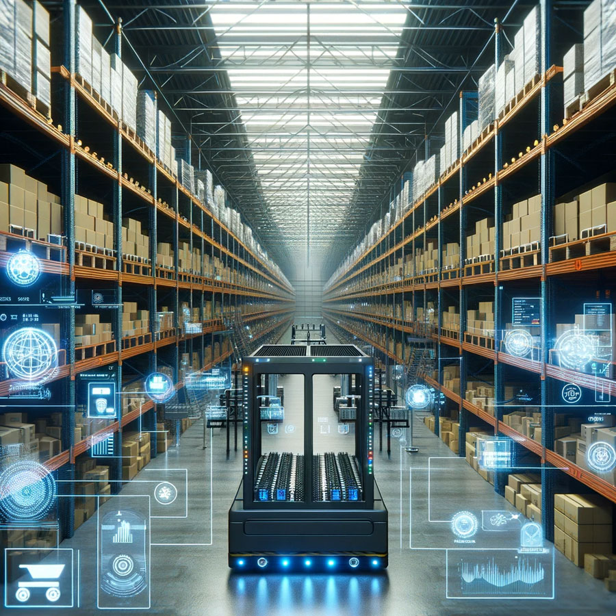 Smart Warehouse Automation with Machine Learning Technology