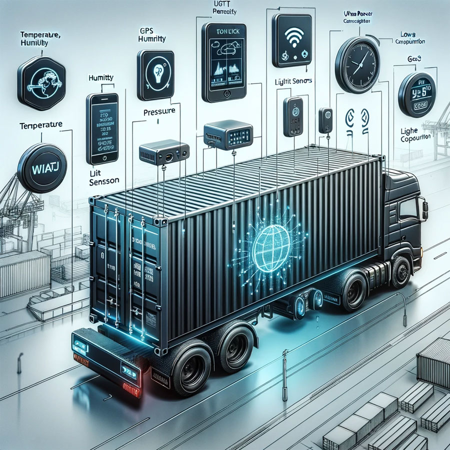 Smart cargo tracking: Eelink IoT device with multi-sensor tech