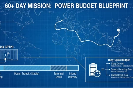Designing a 60+ Day Battery Mission for Freezer & Reefer Tracking (An Engineering Blueprint)
