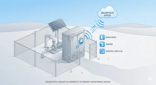GPT12-X Ultra monitoring remote infrastructure with no local power