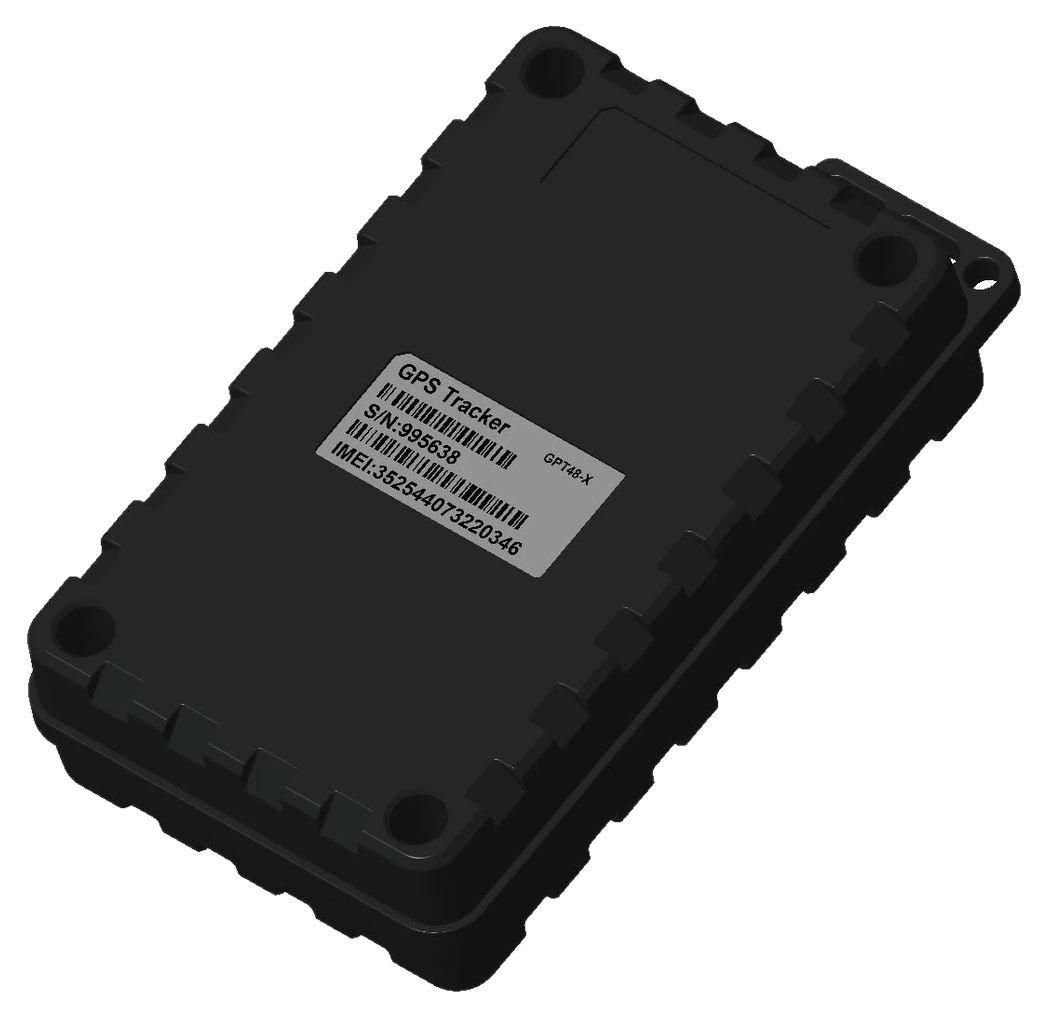 Underside of the Eelink GPT48-X showing the magnetic mounting base and the product label