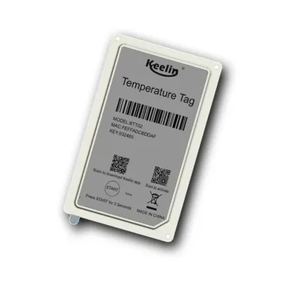 Eelink BTT02 ultra-thin BLE temperature logger for in-carton cold chain monitoring